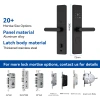 Face recognition smart door lock, card swiping smart door lock, AI smart electronic lock, remote APP connection and control K0125 Application Scenario